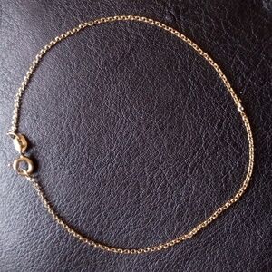 14K Gold Chain Bracelet